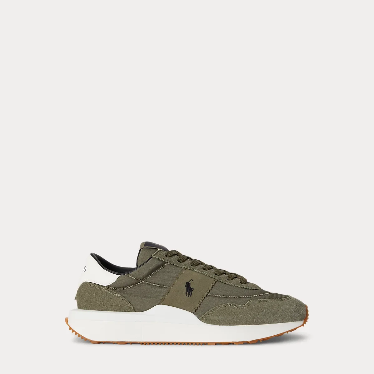 Train 89 Suede-Panelled Trainer by Polo Ralph Lauren