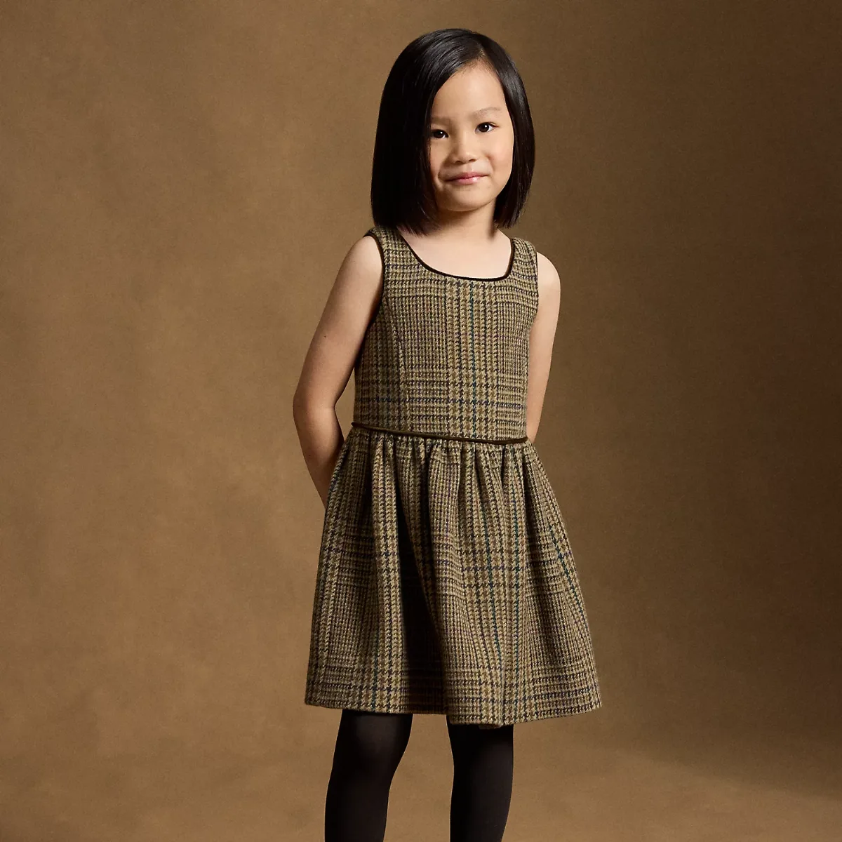 Wool-Blend Tweed Dress by Ralph Lauren