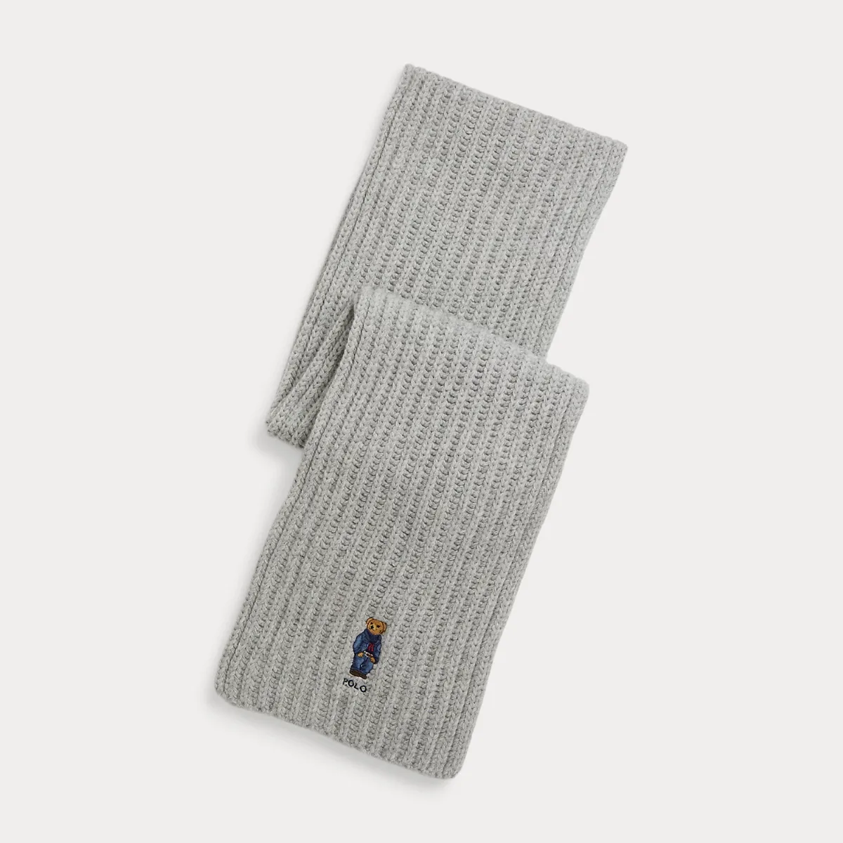 Polo Bear Rib-Knit Scarf by Polo Ralph Lauren
