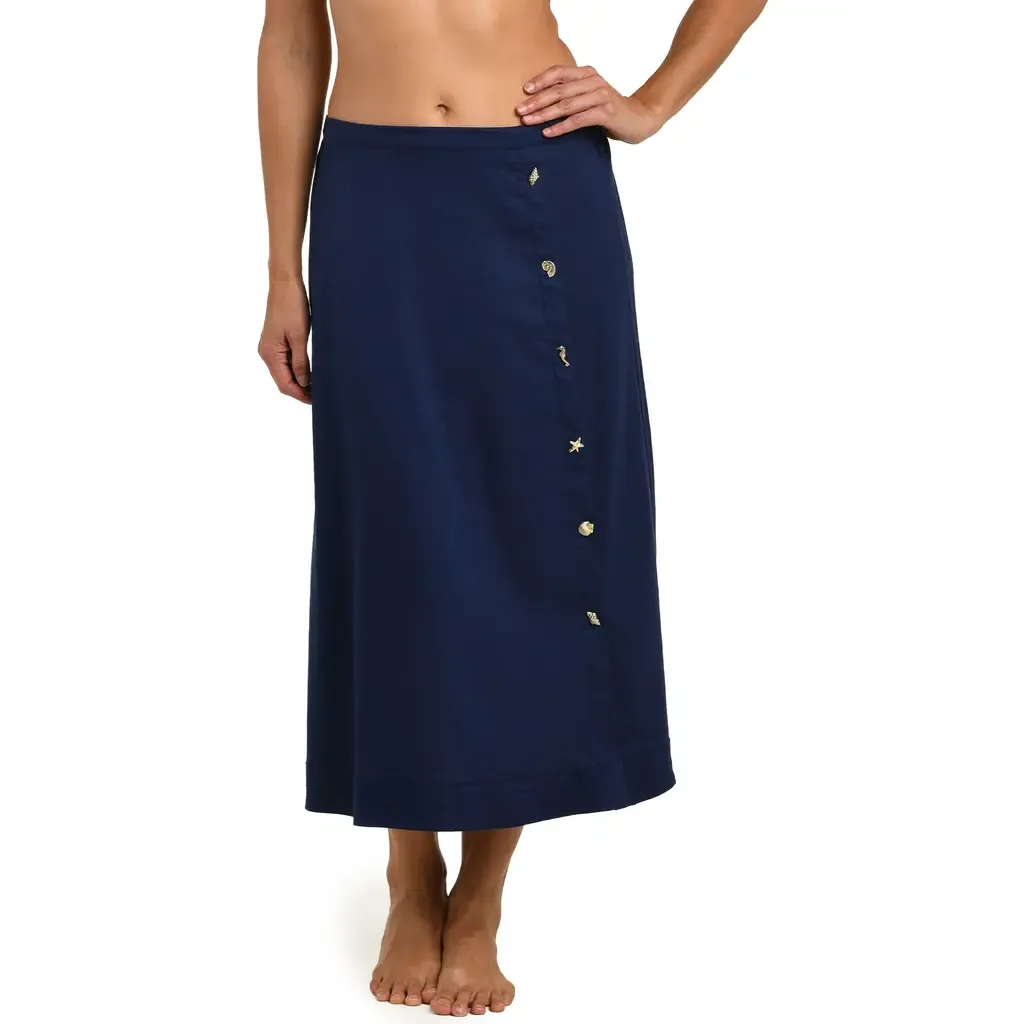 Harbor Breeze Midi Cover-Up Skirt