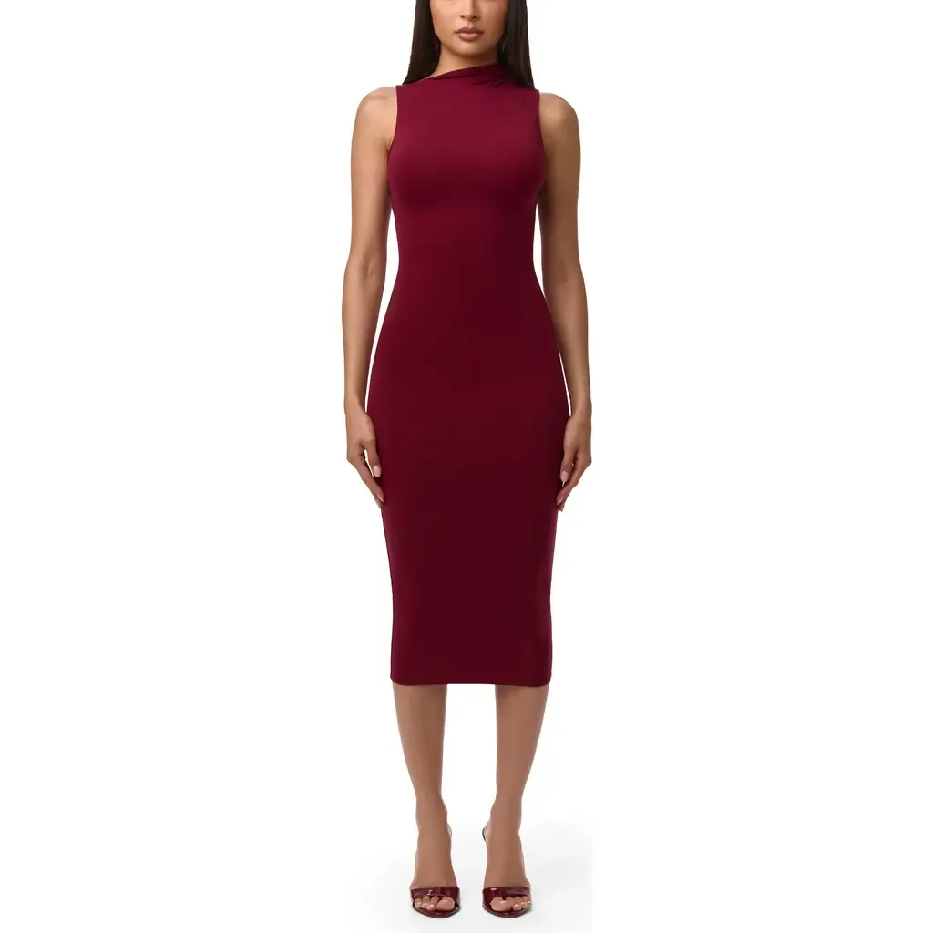 Sleeveless Midi Dress by Naked Wardrobe