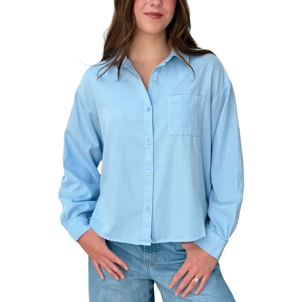 Marlow Relaxed Shirt by Wash Lab Denim