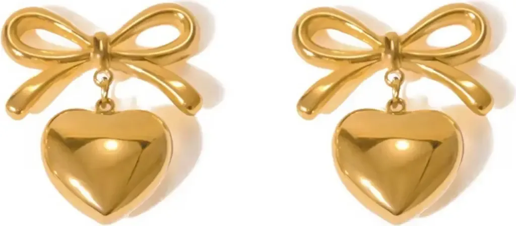 Mini Heart Earrings by MacRae & Co.