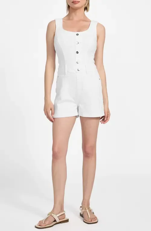 Sunni Denim Romper by GUESS