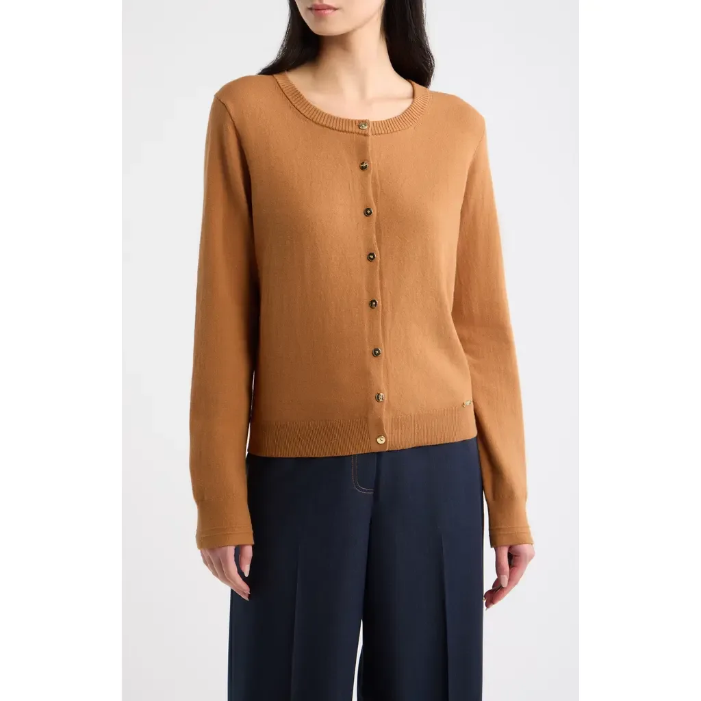 Cotton Blend Cardigan