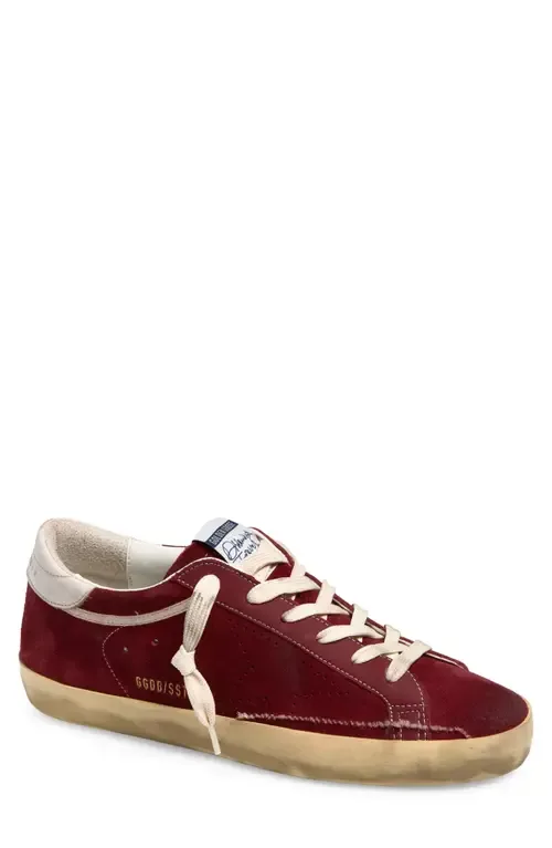 Super Star Perforated Sneaker by Golden Goose