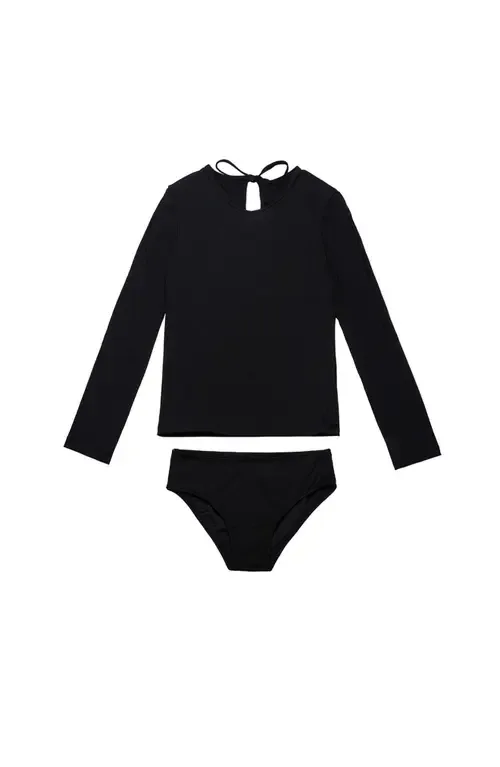 Freya Rib Long Sleeve Rash Guard Set by Gottex Kids