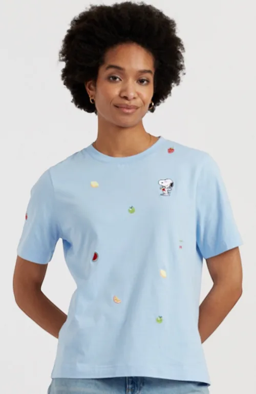 Cotton Snoopy Fruit T-Shirt by Chinti & Parker