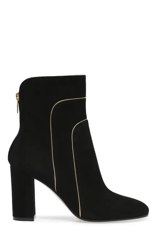 Juliette Suede Booties by Gianvito Rossi