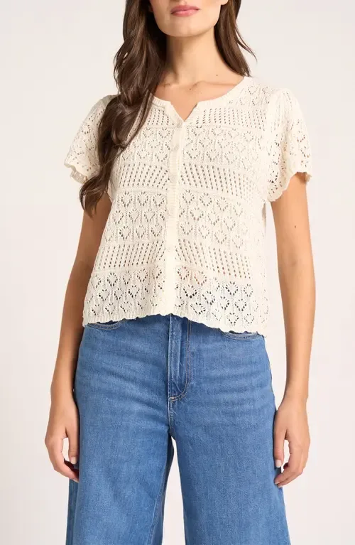 Orla Short Sleeve Cardigan by matty m.