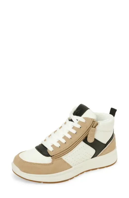 Comfort Double Zip High Top Sneaker by BILLY Footwear
