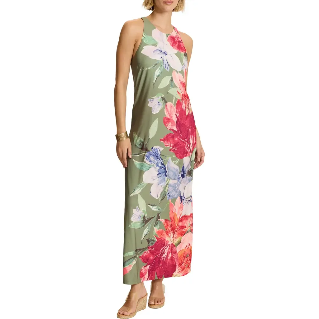 Jasmina Island Bloom Sleeveless Maxi Dress by Tommy Bahama