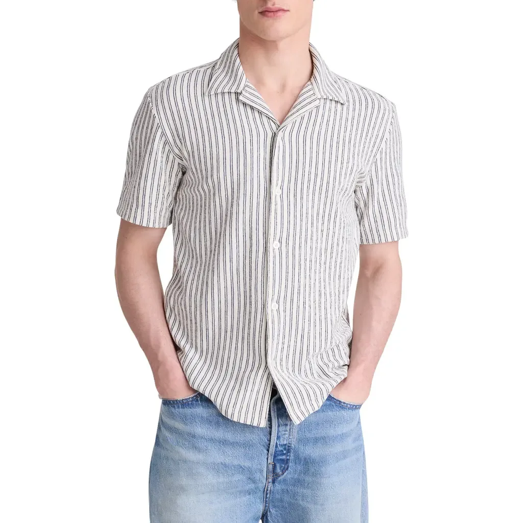 The Camp Shirt in Seaport Terry