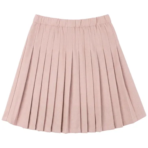 Woven Pleated Skirt with Internal Elastic by Charlotte & George