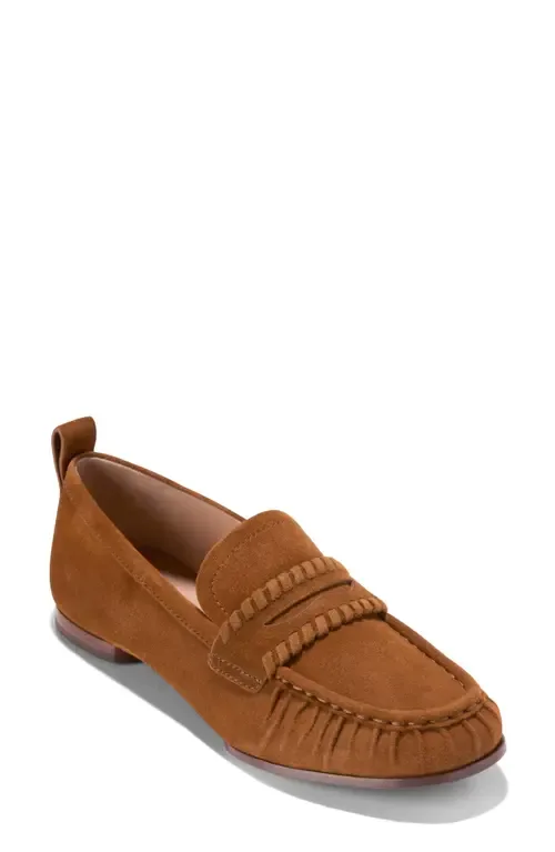 Danby Travel Loafer in Tobacco Suede