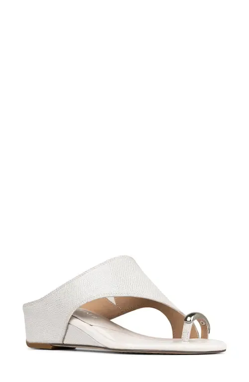Vesna Toe Loop Wedge Sandal
