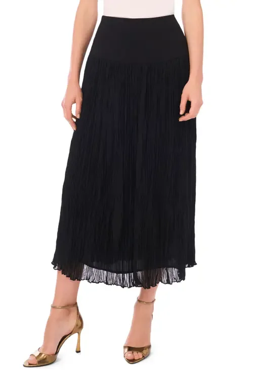 Crinkle Midi Skirt by Vince Camuto