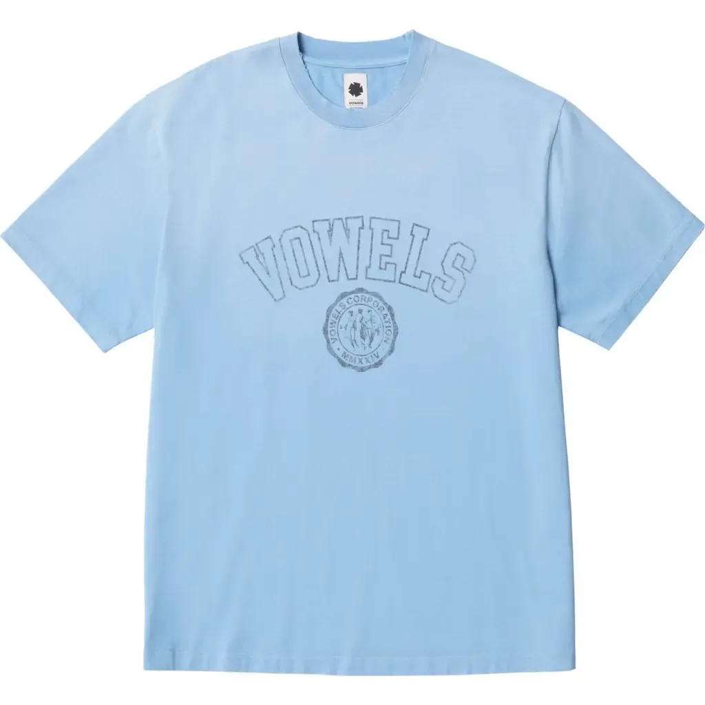 Faded Collegiate Tee by vowels