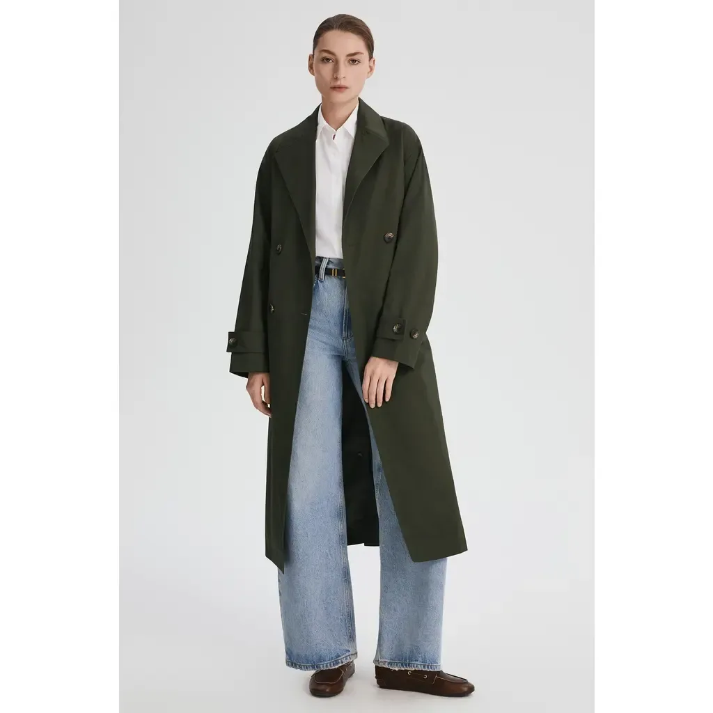 Maxi Oversized Trench Coat by Orolay