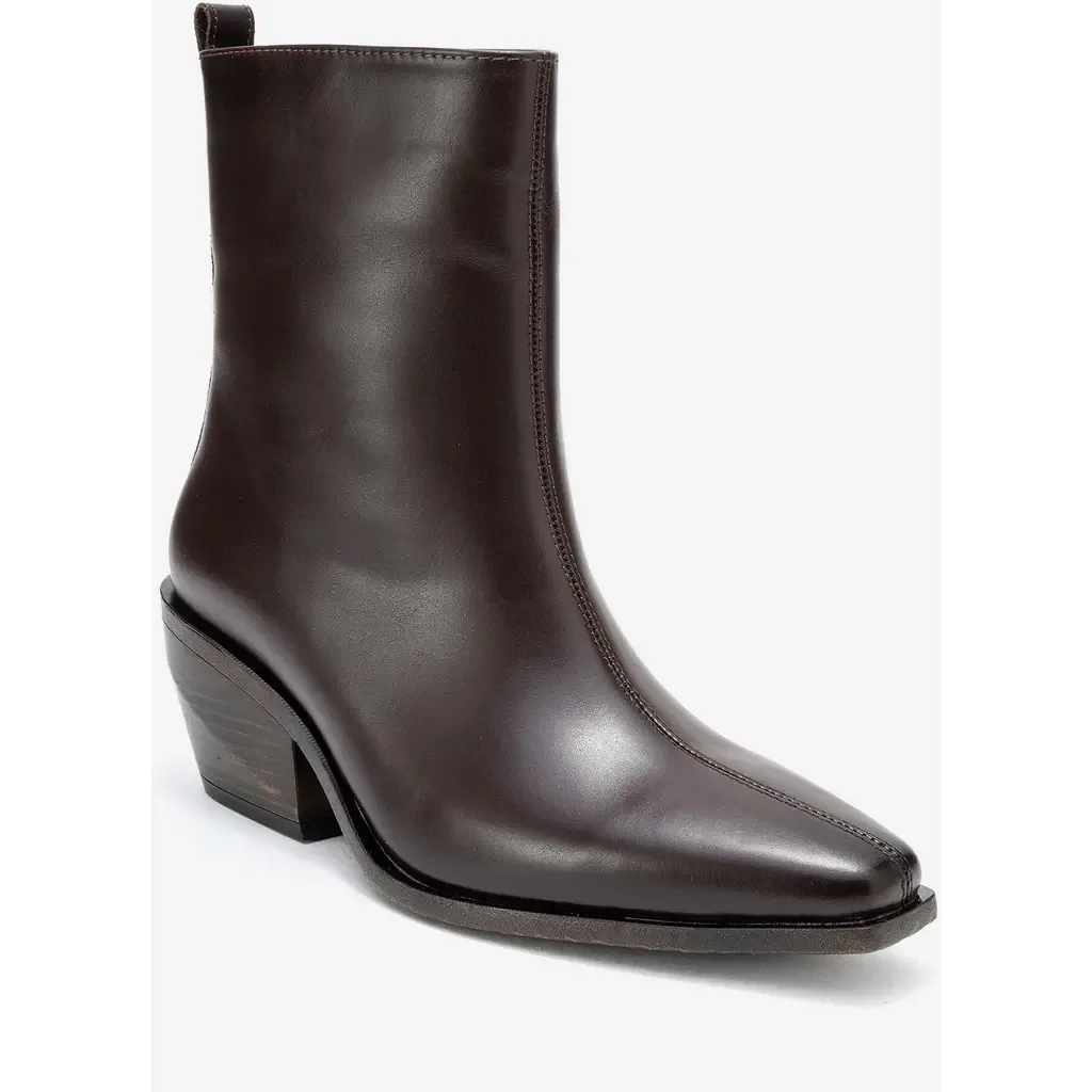 Lexia Leather Western Boot by Forever & Always Shoes