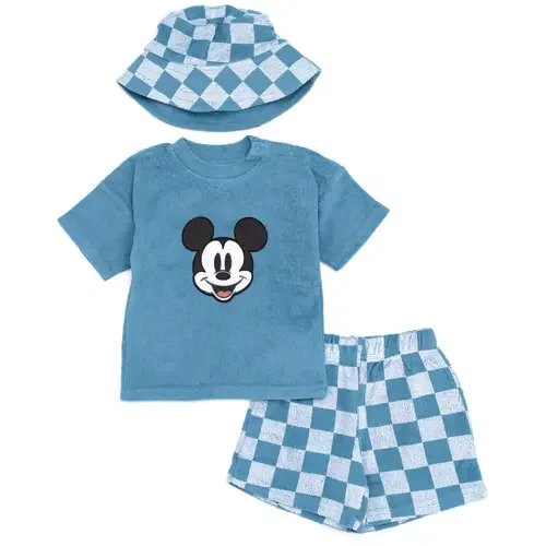 Mouse T-Shirt Shorts and Bucket Hat Set by Disney