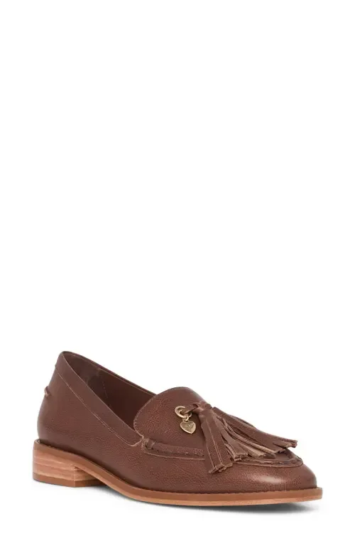 Remi Tassel Leather Loafer by Cinq à Sept