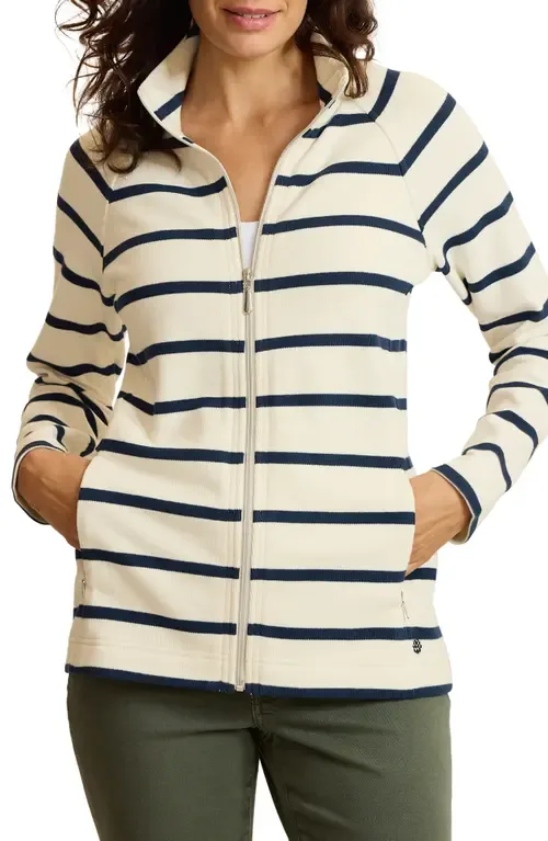 Aruba Full Zip Stripe Hoodie by Tommy Bahama