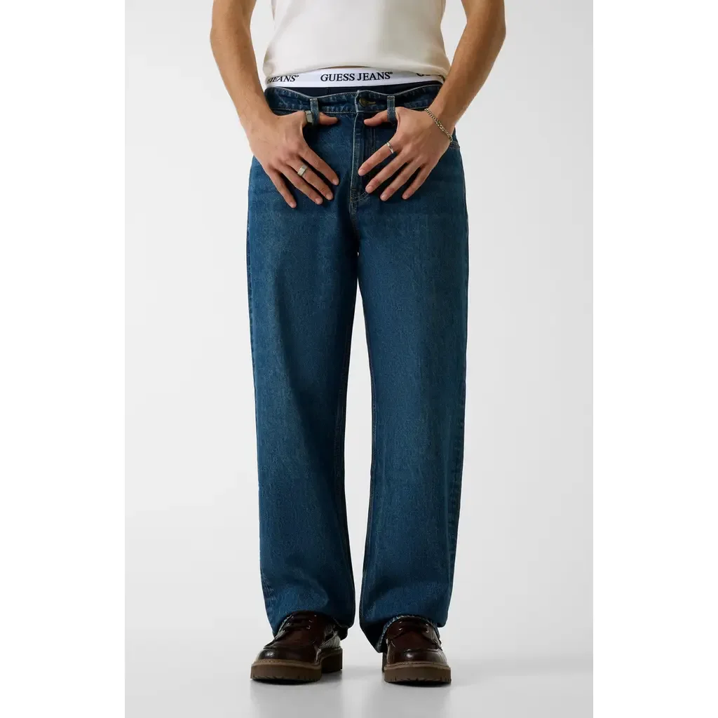 G18 Relaxed Straight Leg Jeans by GUESS