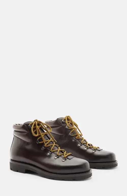 Edmund Boots in Calf Leather by SCAROSSO