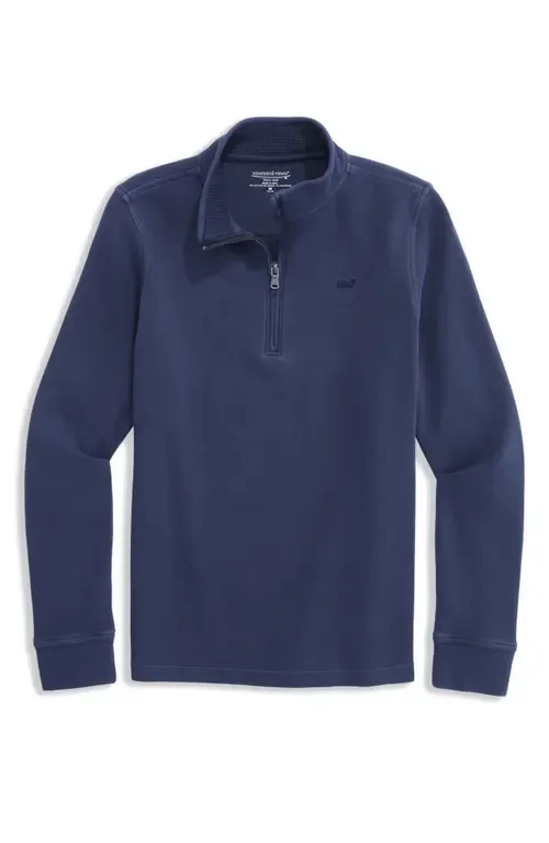 Coastline Quarter Zip Pullover by vineyard vines