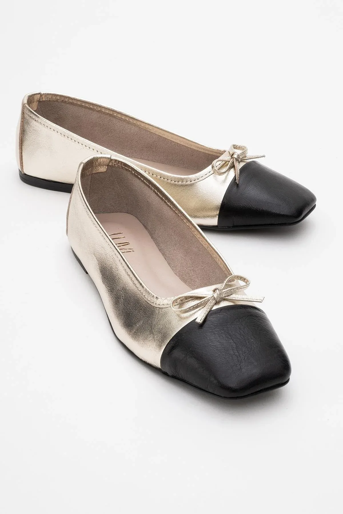 Rony Leather Ballet Flat by Forever & Always Shoes