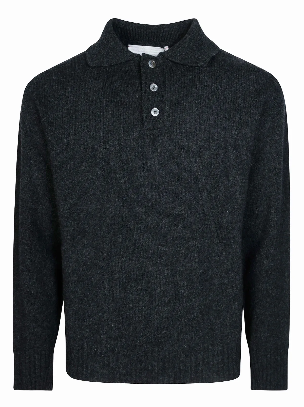 Knit Polo Shirt by AMARANTO