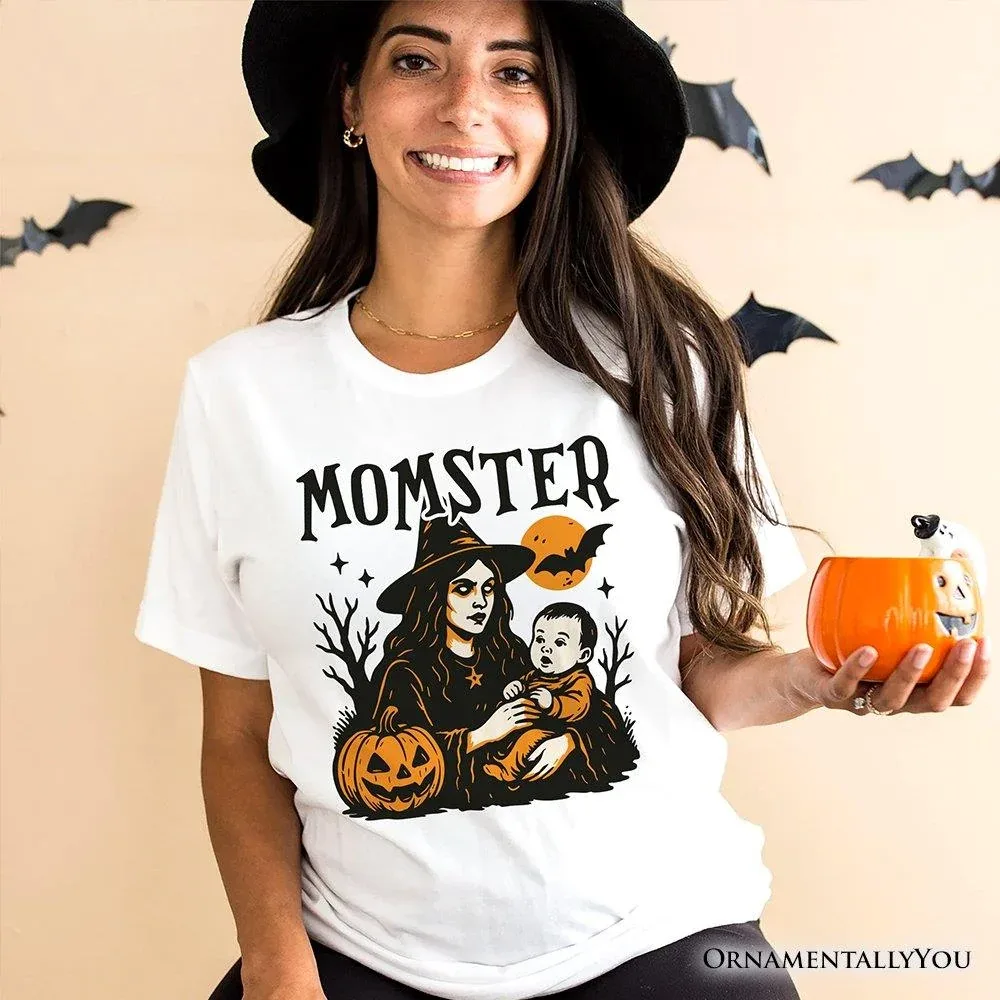 Momster Halloween T-Shirt by OrnamentallyYou