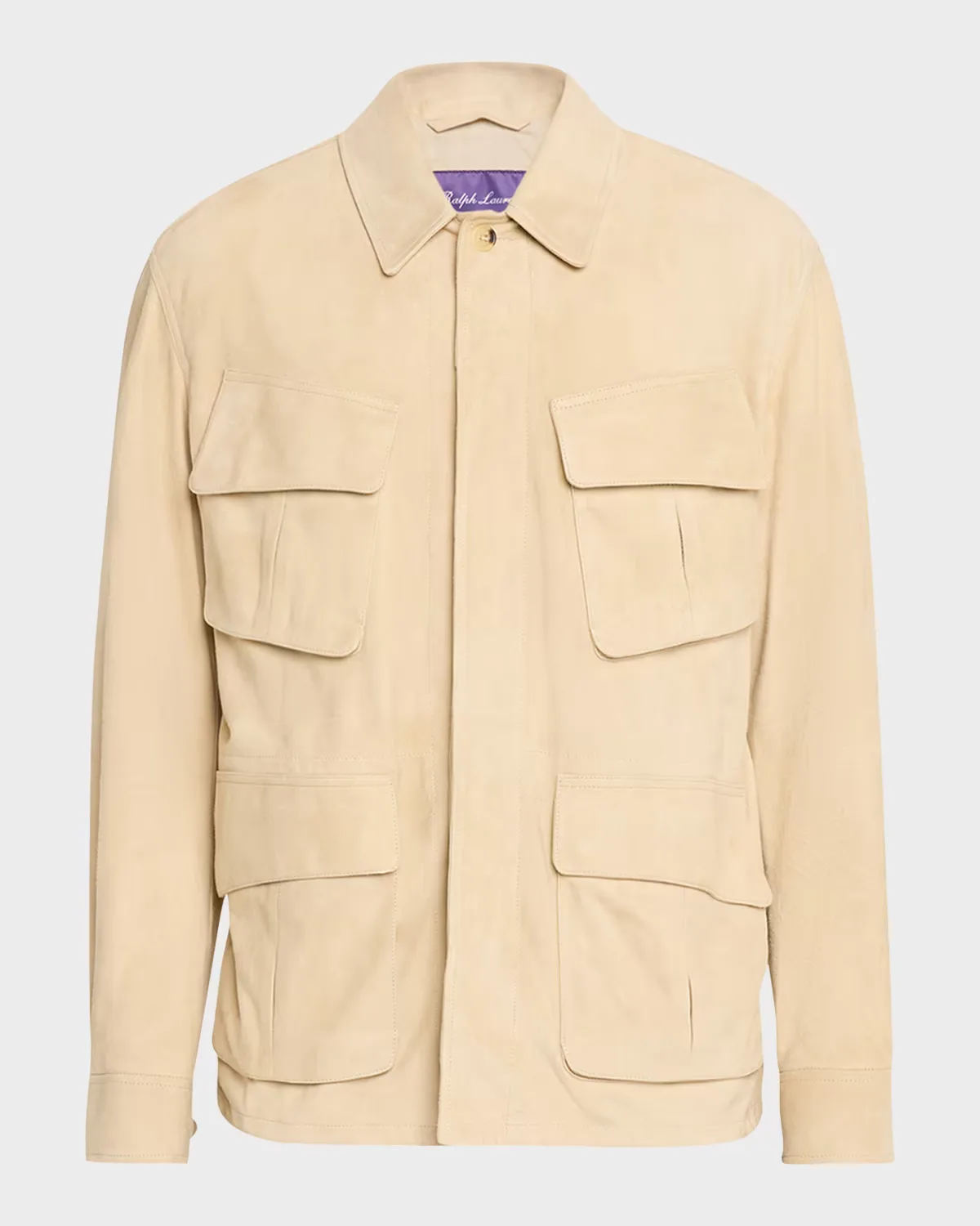 Suede Field Jacket by Ralph Lauren Purple Label