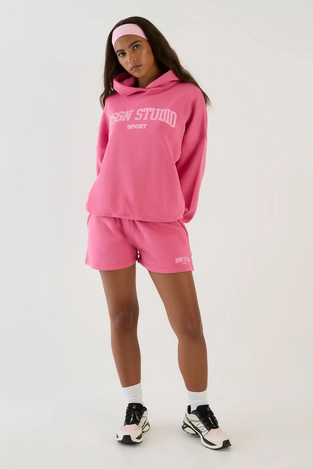 Collegiate Hooded Short Tracksuit by DSGN Studio