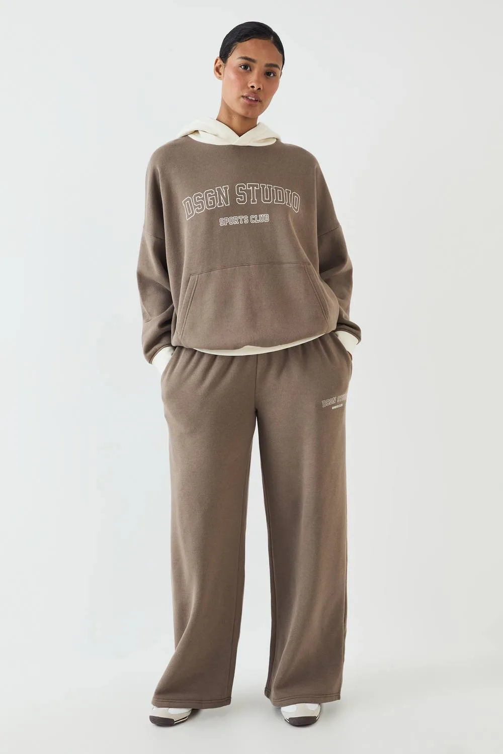 Sports Club Contrast Hooded Tracksuit by DSGN Studio