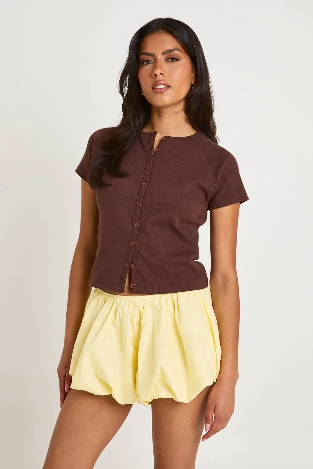 Puffball Cotton Shorts