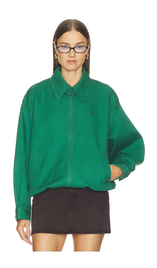 Cotton Twill Bomber Jacket by Polo Ralph Lauren