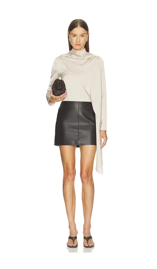 Payton Drape Top by ALL THE WAYS