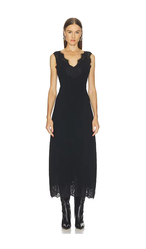 Zinnia Sleeveless Midi Dress by SIMKHAI