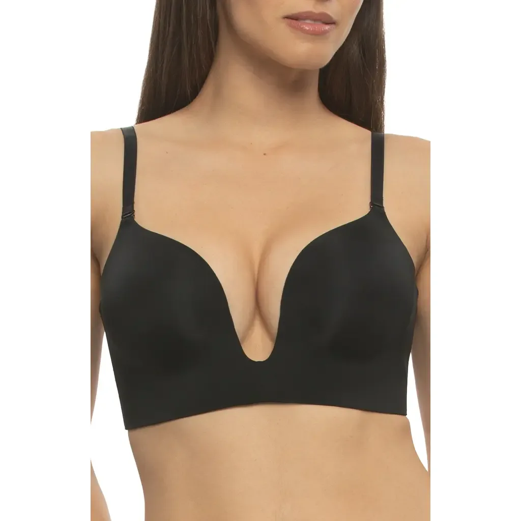 Entice Longline Plunge Push-Up Bra by Felina