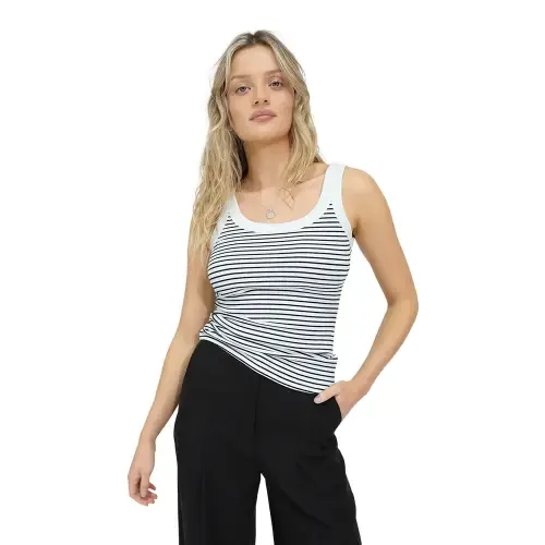 Last Time Ribbed Tank Top by Belle & Bloom
