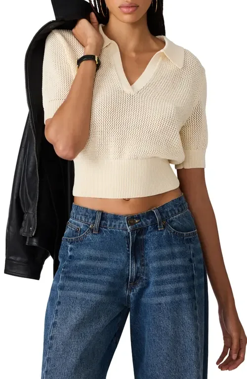Lark Open Stitch Sweater by Steve Madden