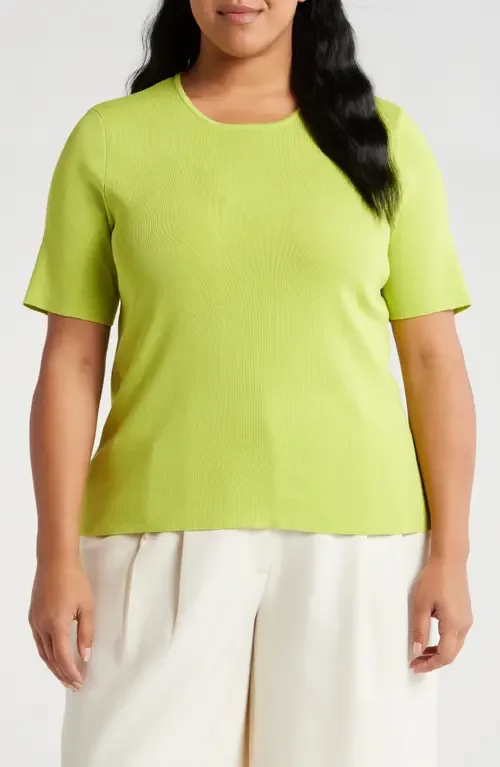 Short Sleeve Sweater by Tahari ASL