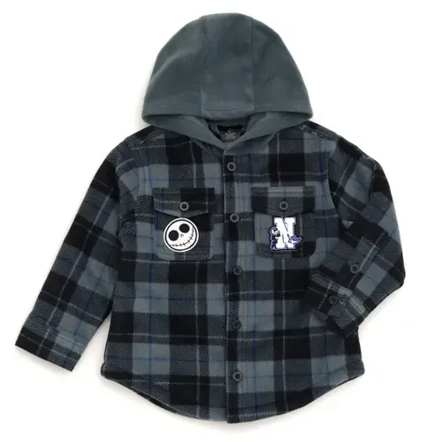 Nightmare Before Christmas Jack Skellington Hooded Shacket by Disney