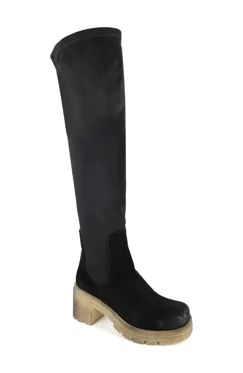 Jaylen Over the Knee Platform Boot