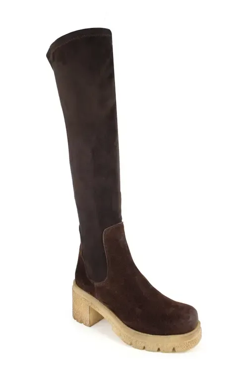 Jaylen Over the Knee Platform Boot