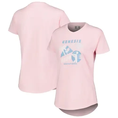 Ahead Pink Genesis Invitational Aurora T-Shirt by AHEAD