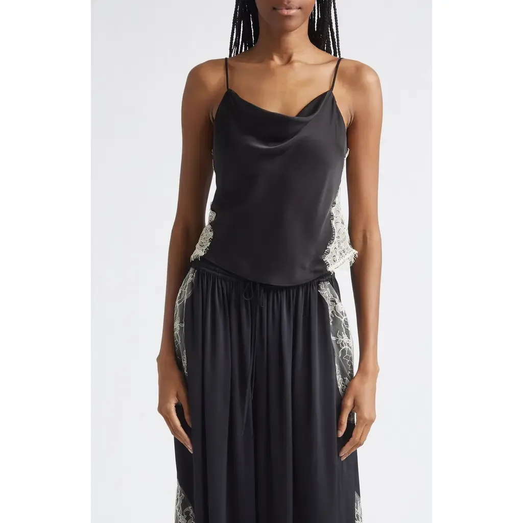 Esme Lace Satin Camisole by Cinq à Sept