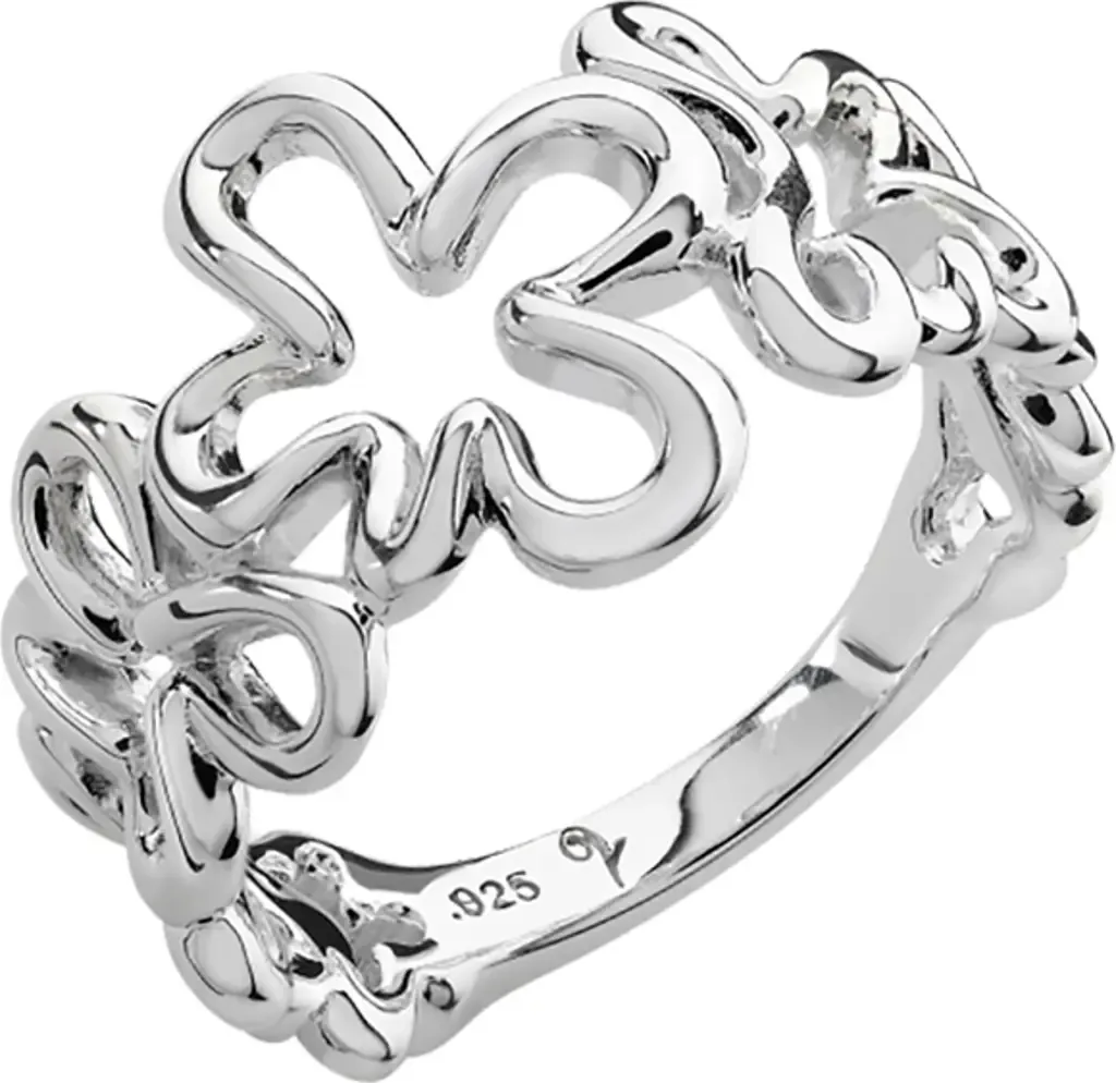 Splash Ring in Sterling Silver by Lucy Quartermaine
